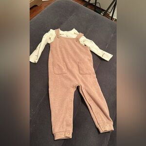 Baby boy overall outfit